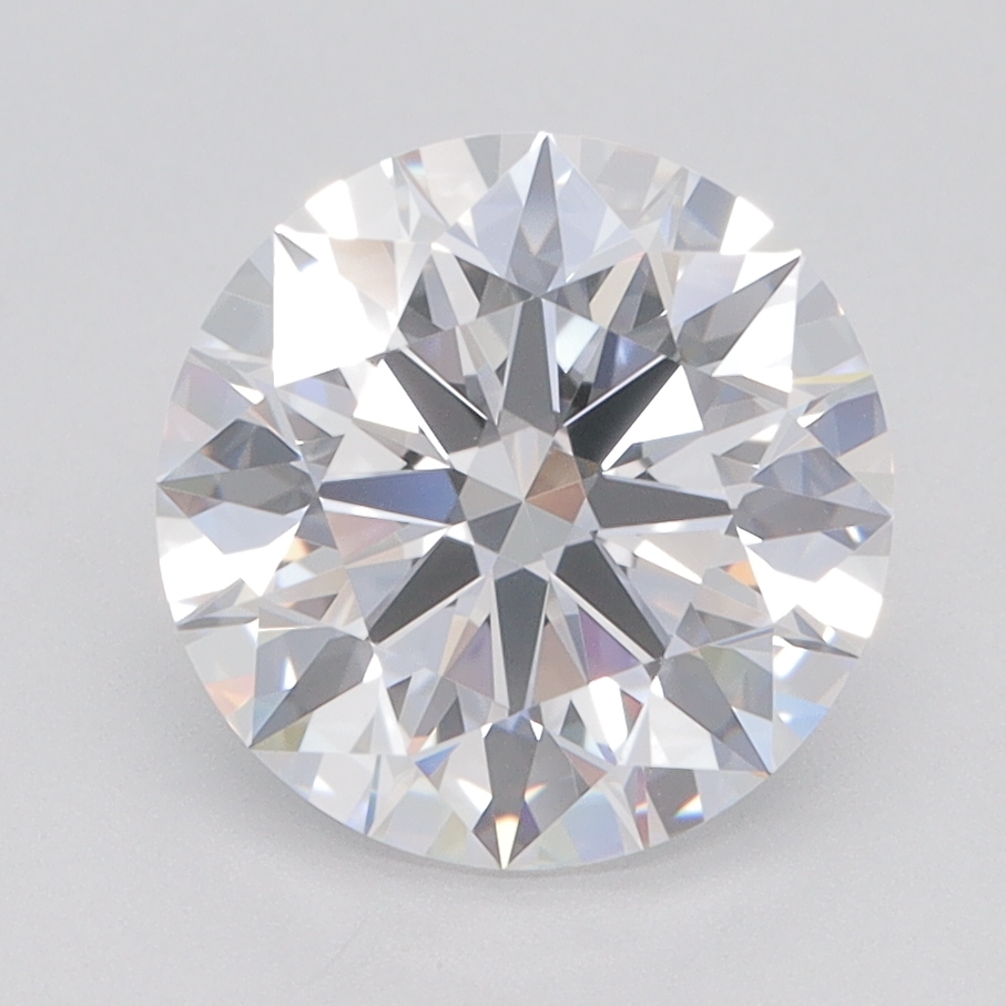 2.56 Carat Round Cut Lab Diamond