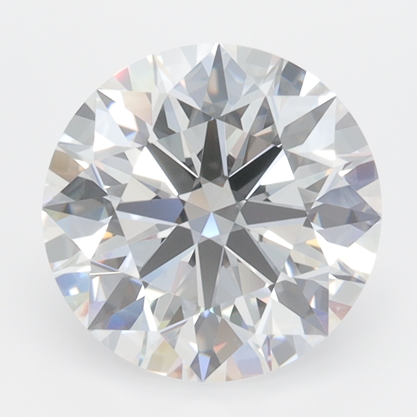 3.03 Carat Round Cut Lab Diamond