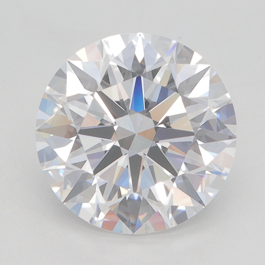 2.88 Carat Round Cut Lab Diamond