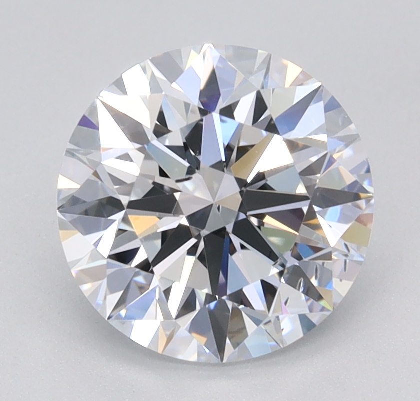 1.59 Carat Round Cut Lab Diamond