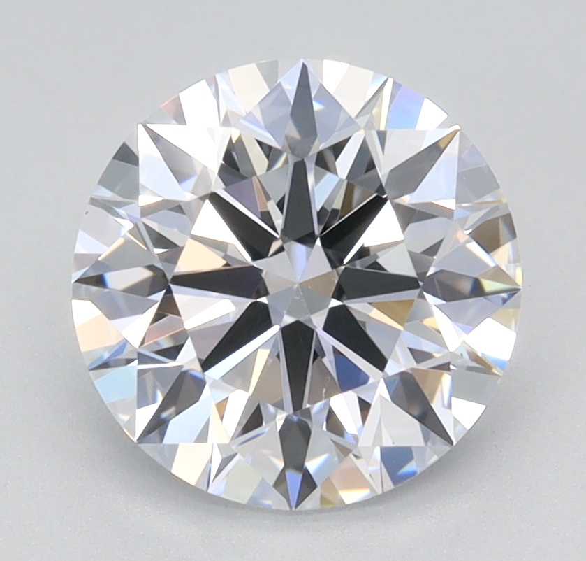 1.62 Carat Round Cut Lab Diamond
