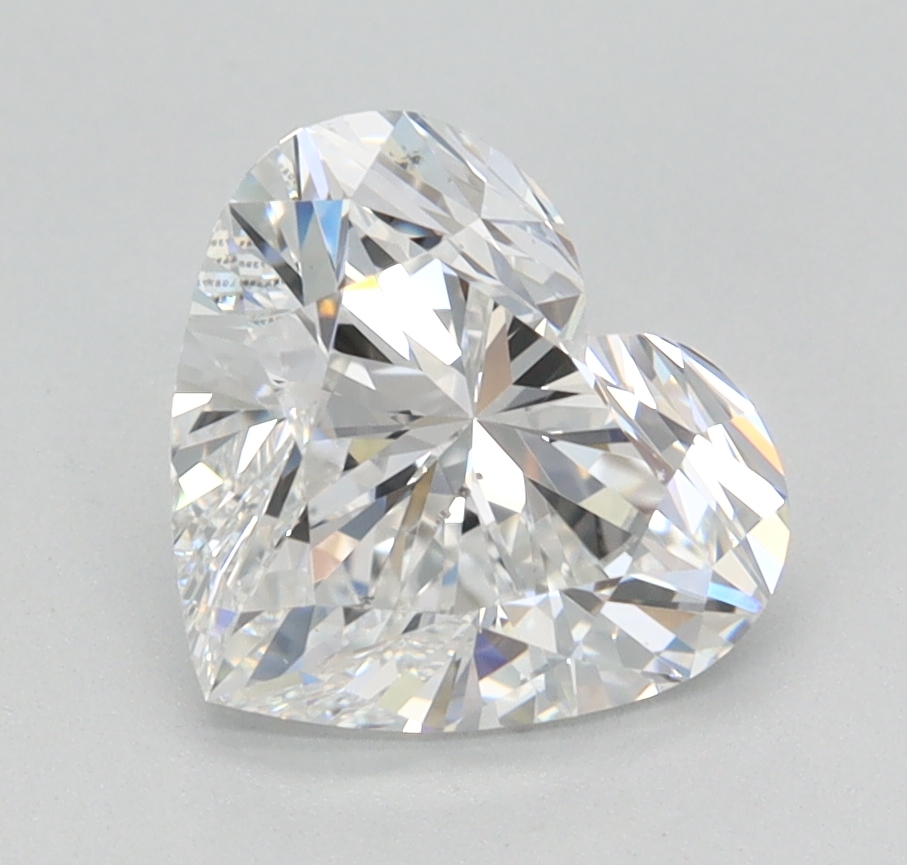 1.52 Carat Heart Cut Lab Diamond