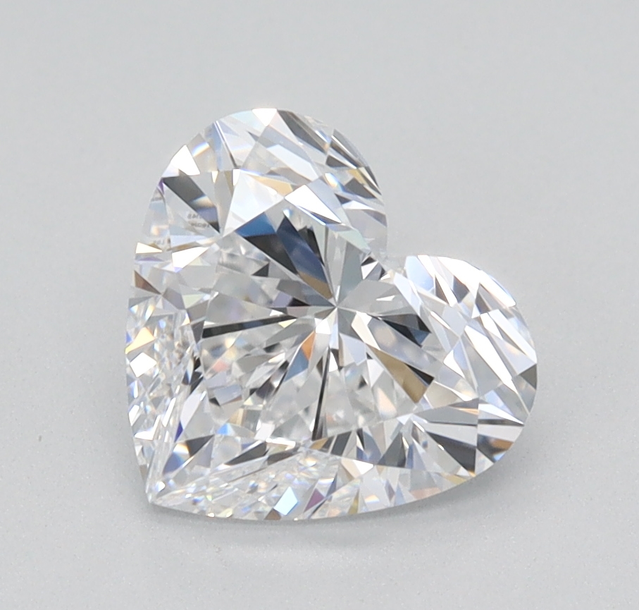 1.08 Carat Heart Cut Lab Diamond