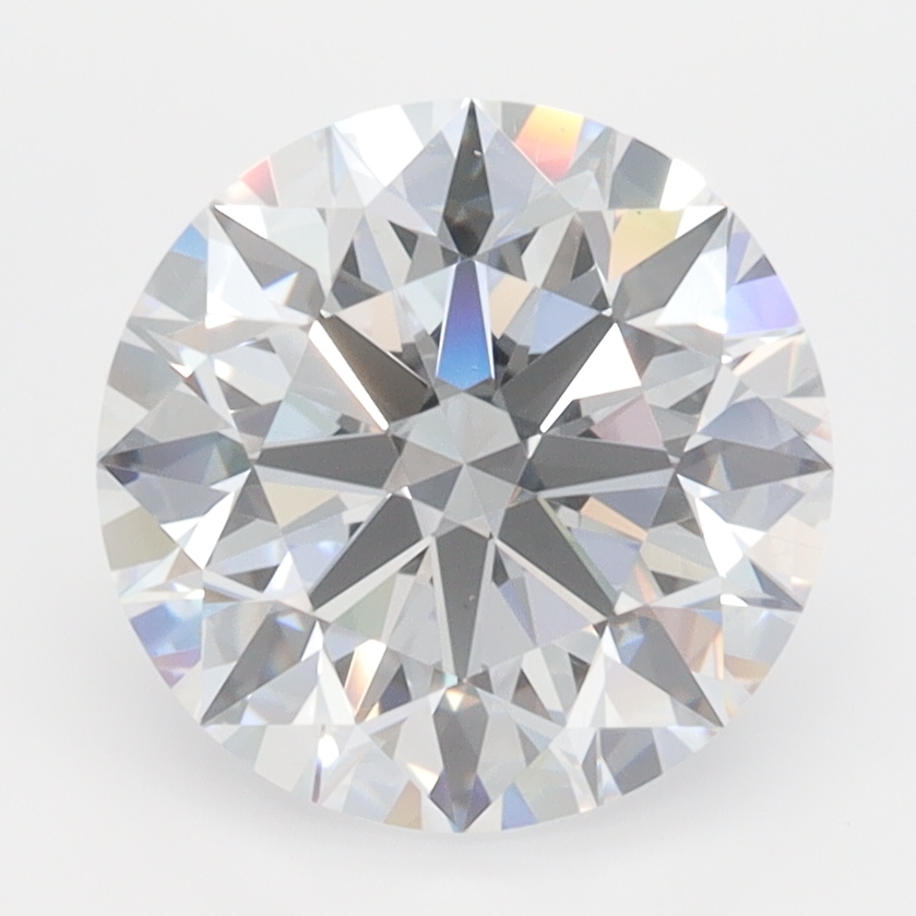 3 Carat Round Cut Lab Diamond