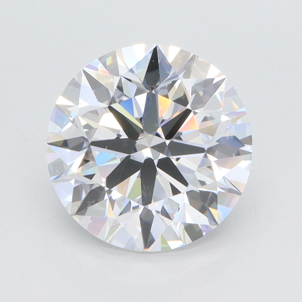 3 Carat Round Cut Lab Diamond