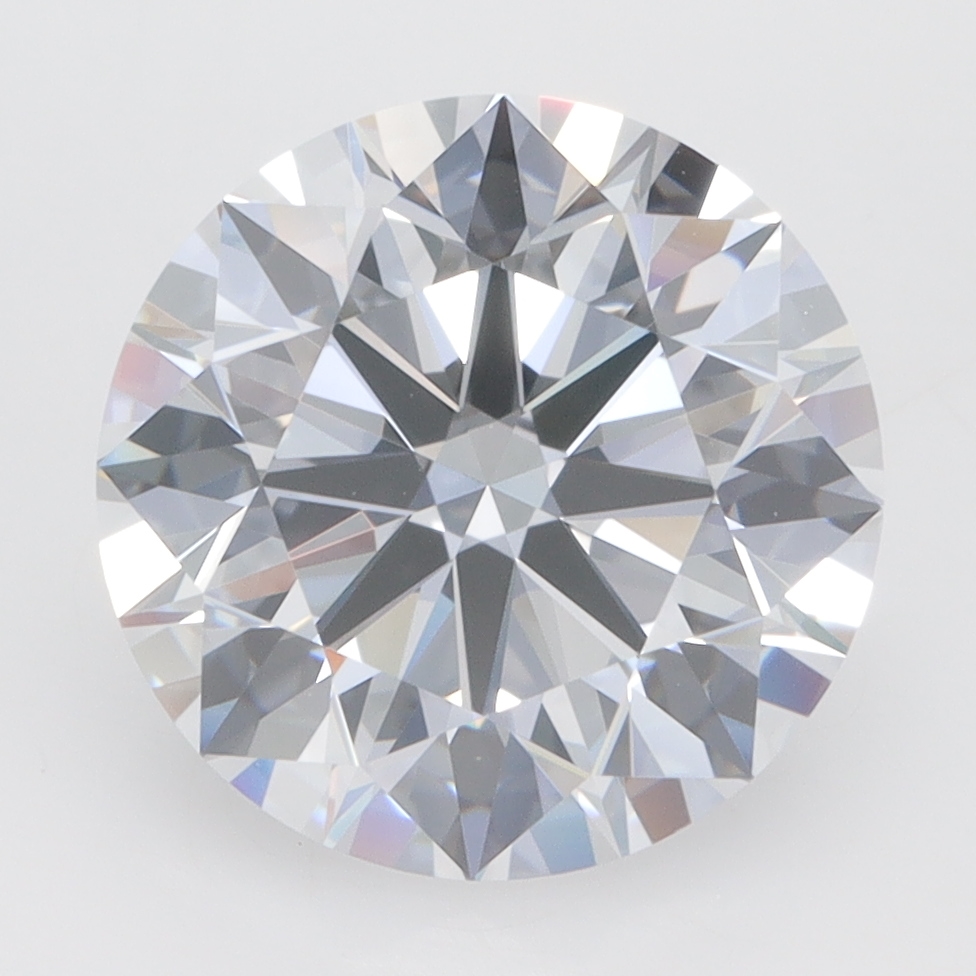 3 Carat Round Cut Lab Diamond