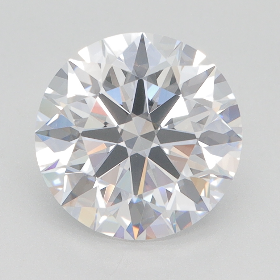 2.71 Carat Round Cut Lab Diamond