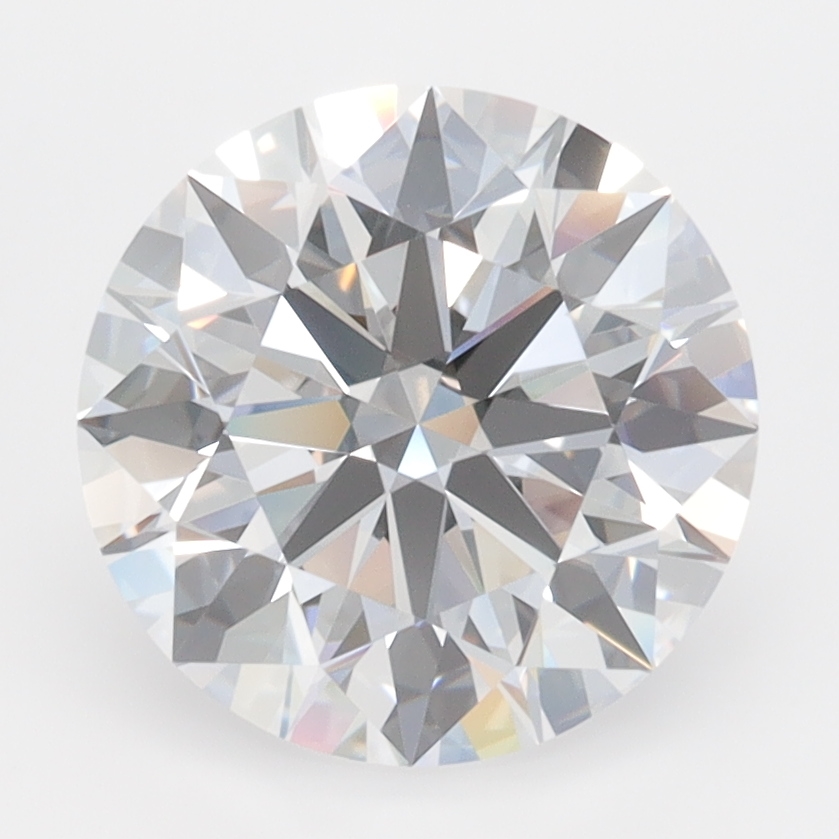 3.01 Carat Round Cut Lab Diamond
