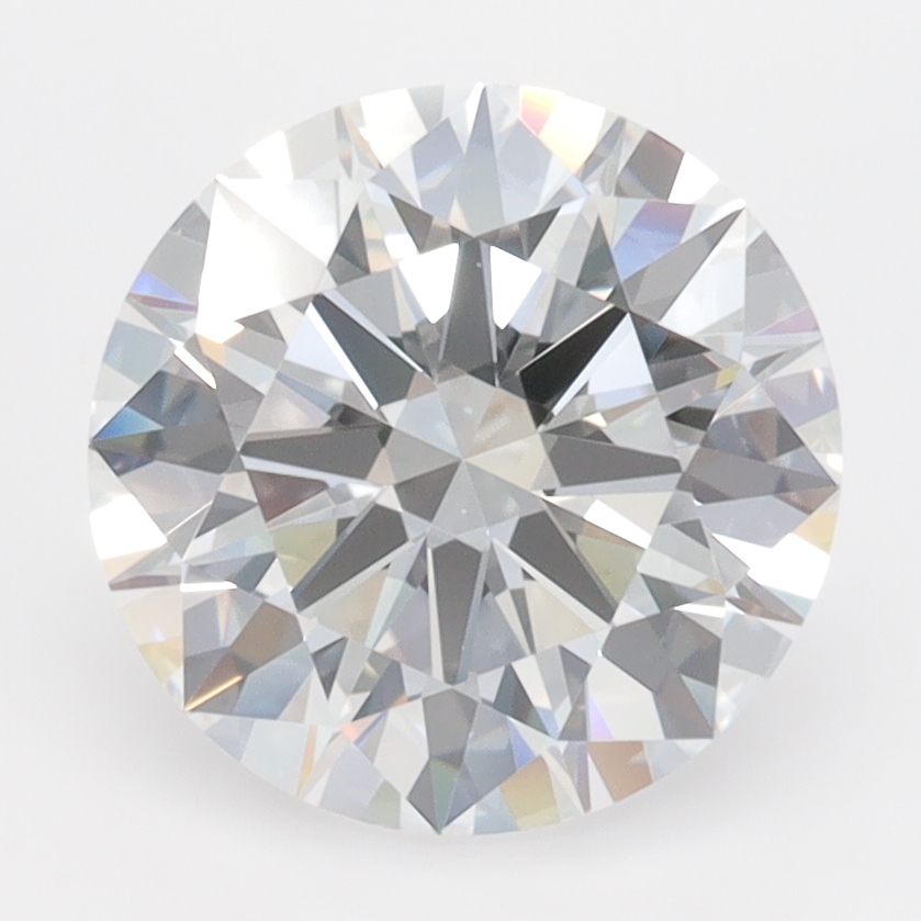 3 Carat Round Cut Lab Diamond