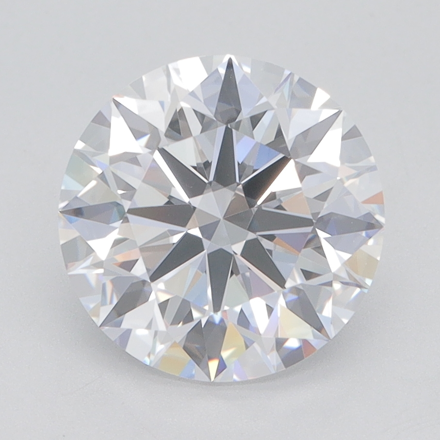 2.71 Carat Round Cut Lab Diamond
