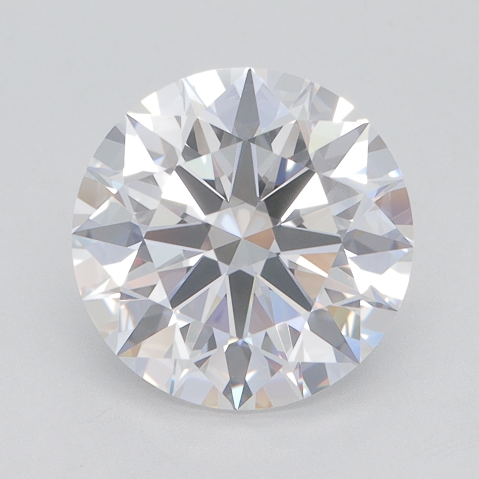 2.73 Carat Round Cut Lab Diamond
