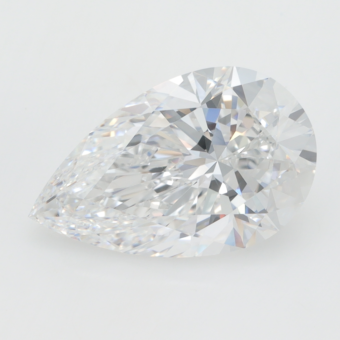 4.06 Carat Pear Cut Lab Diamond