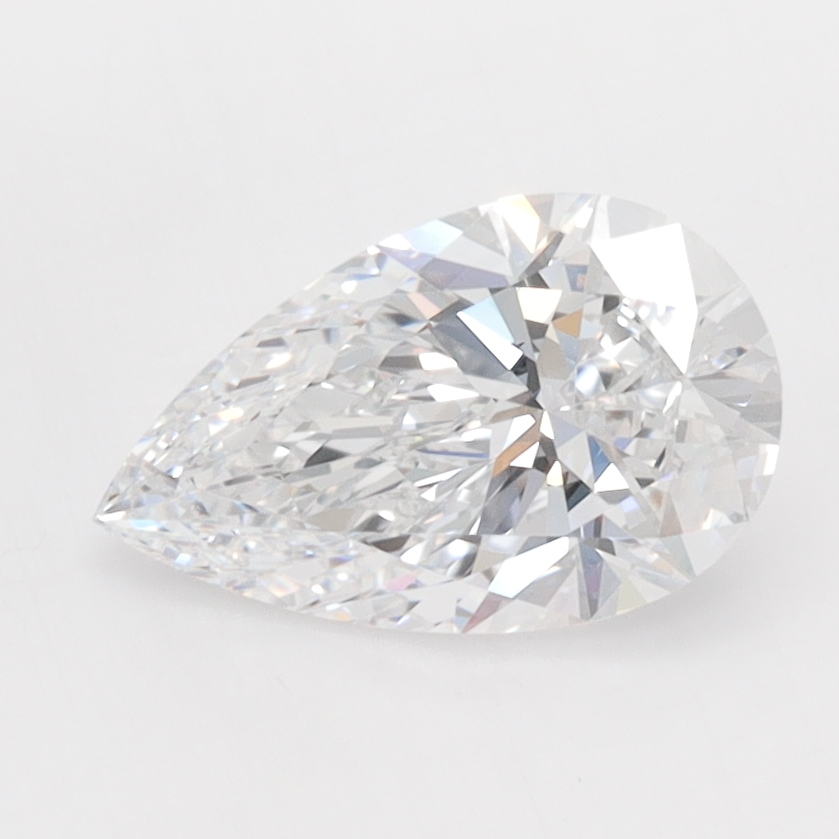 1.26 Carat Pear Cut Lab Diamond