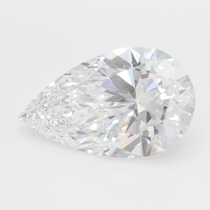 1.26 Carat Pear Cut Lab Diamond