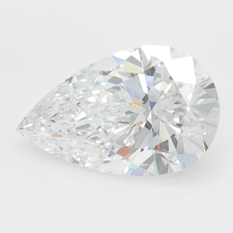 1.34 Carat Pear Cut Lab Diamond