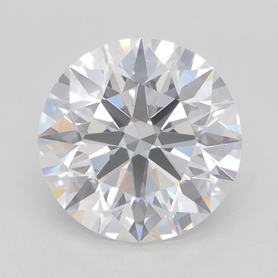 2.55 Carat Round Cut Lab Diamond