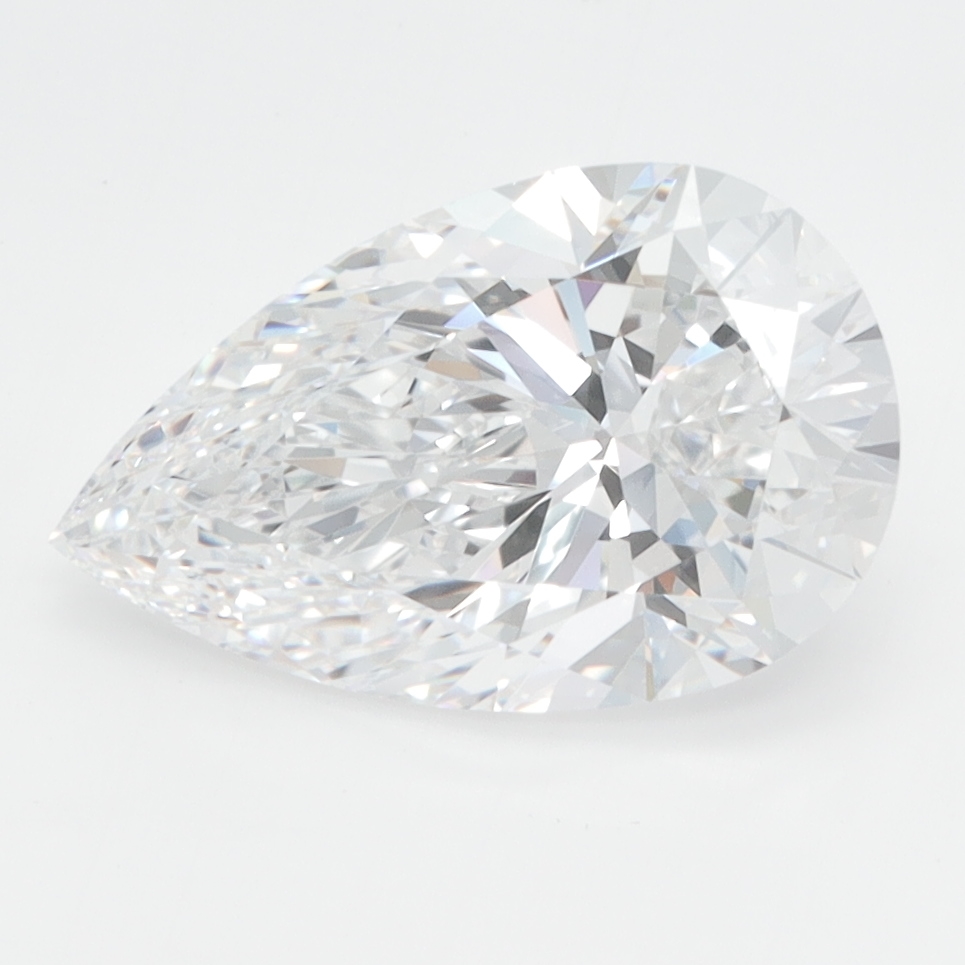 2.57 Carat Pear Cut Lab Diamond